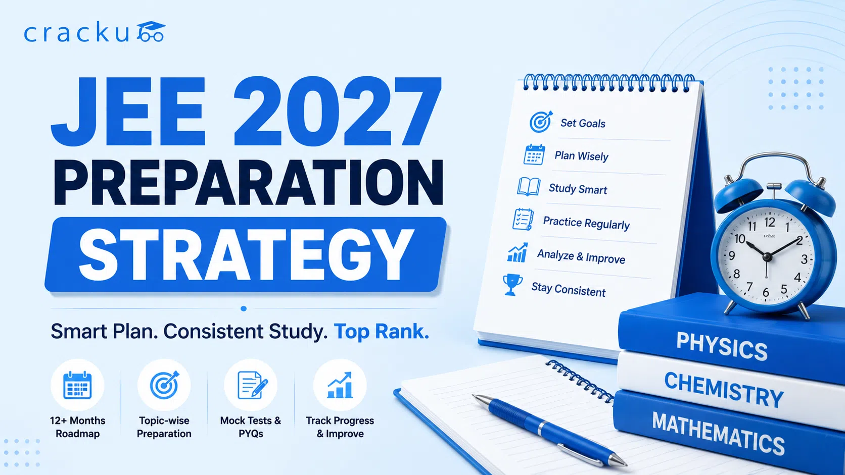 JEE 2027 Preparation Strategy, Formulas, Study Material PDFs