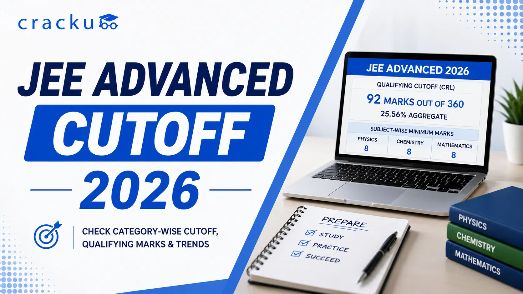 JEE Advanced Cutoff 2026, Category-Wise Cutoff, Yearly Trends