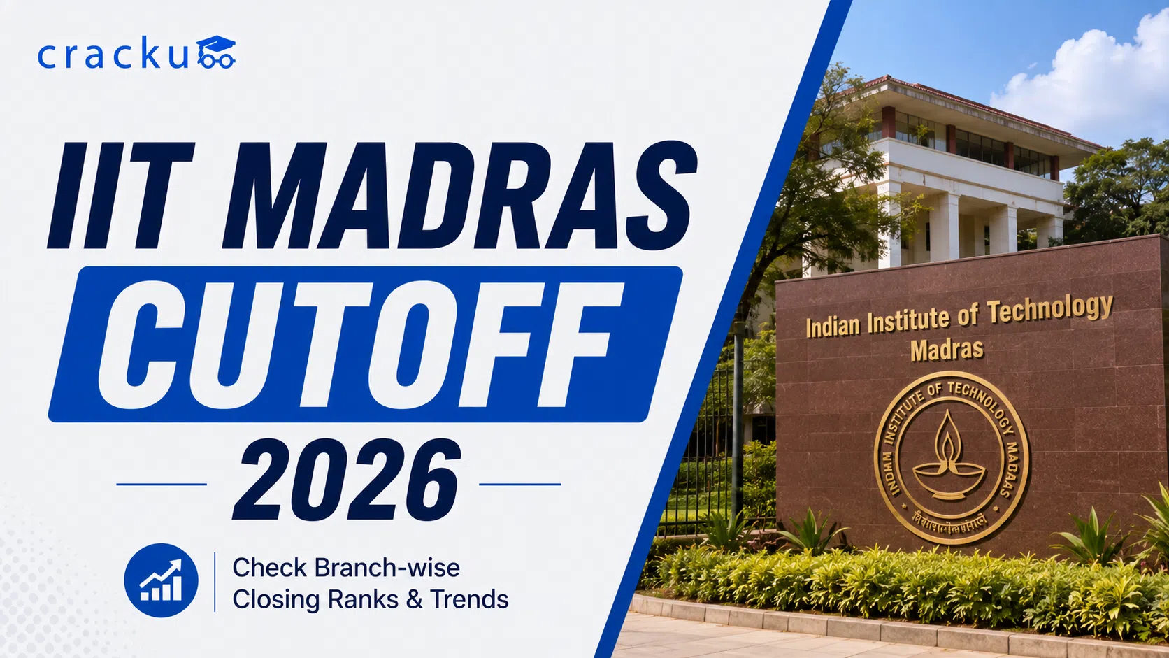 IIT Madras Cutoff 2026, JEE Category Wise Closing Ranks image
