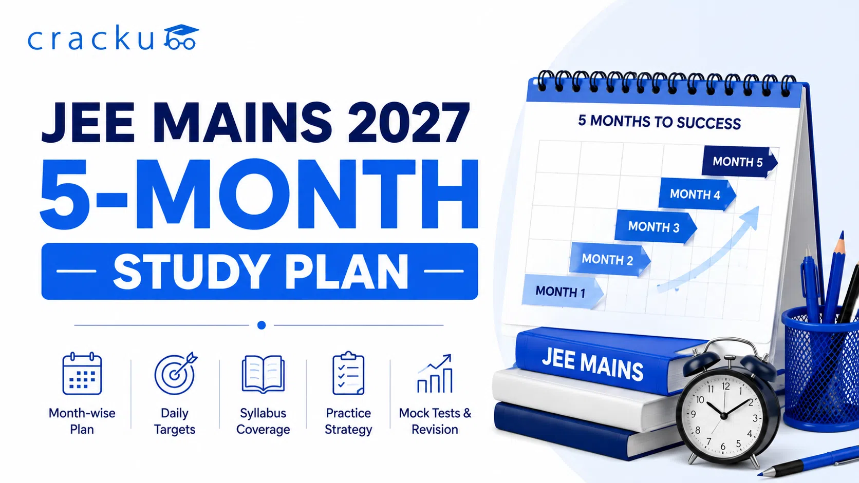 JEE Mains 2027 5-Month Study Plan, PYQs & Practice Strategy