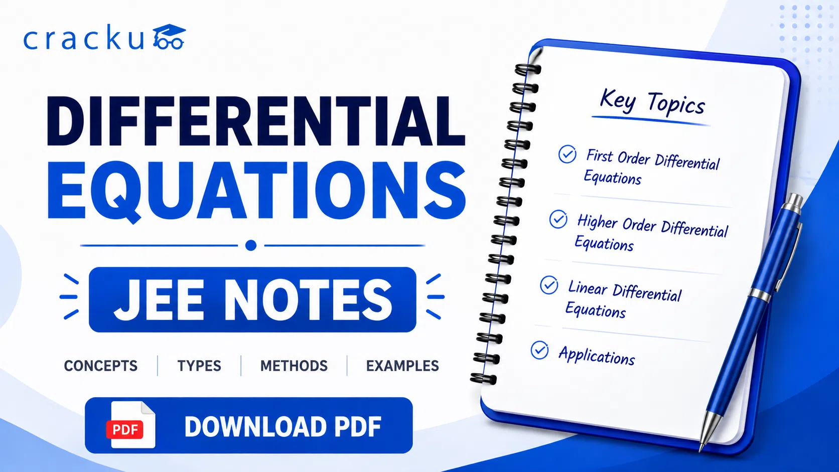 Differential Equations JEE Notes PDF: Download Now image