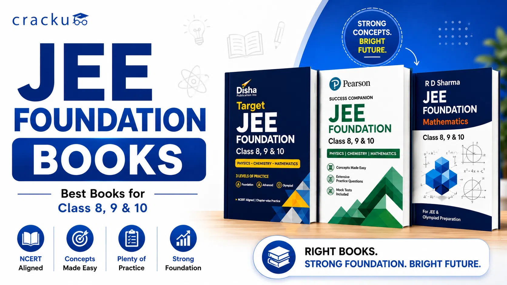 Best JEE Foundation Books for Class 8, 9 and 10, Check Now