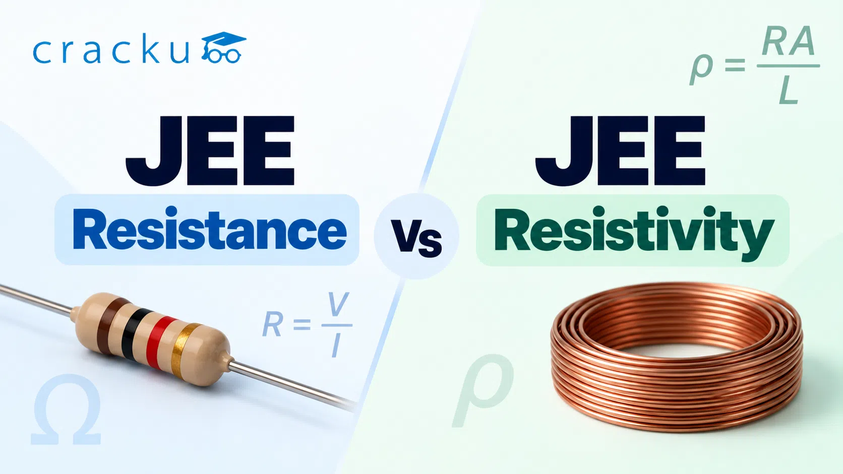 JEE Resistance vs Resistivity: Differences & Examples