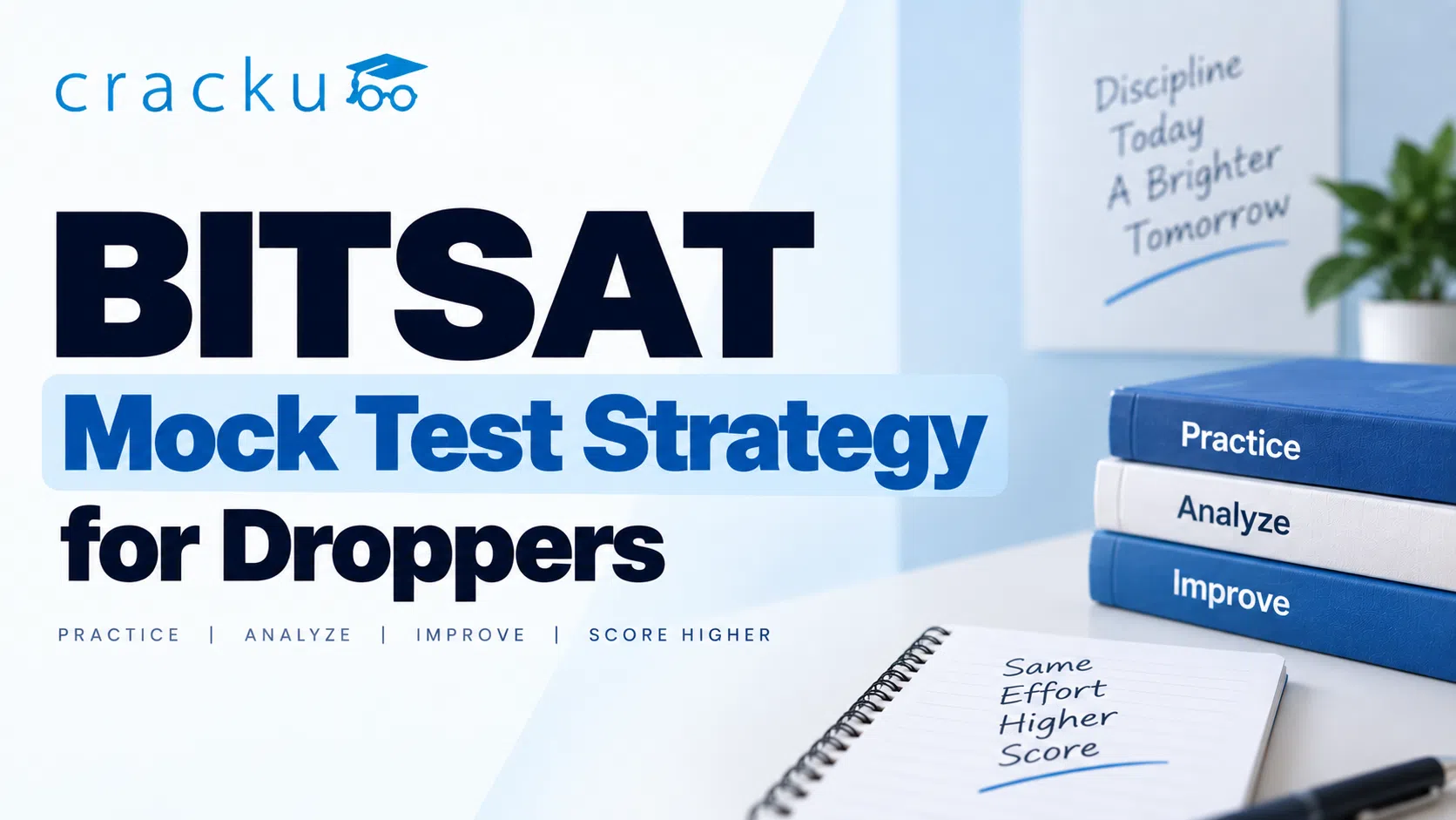 BITSAT Mock Test Strategy for Droppers: Check Now