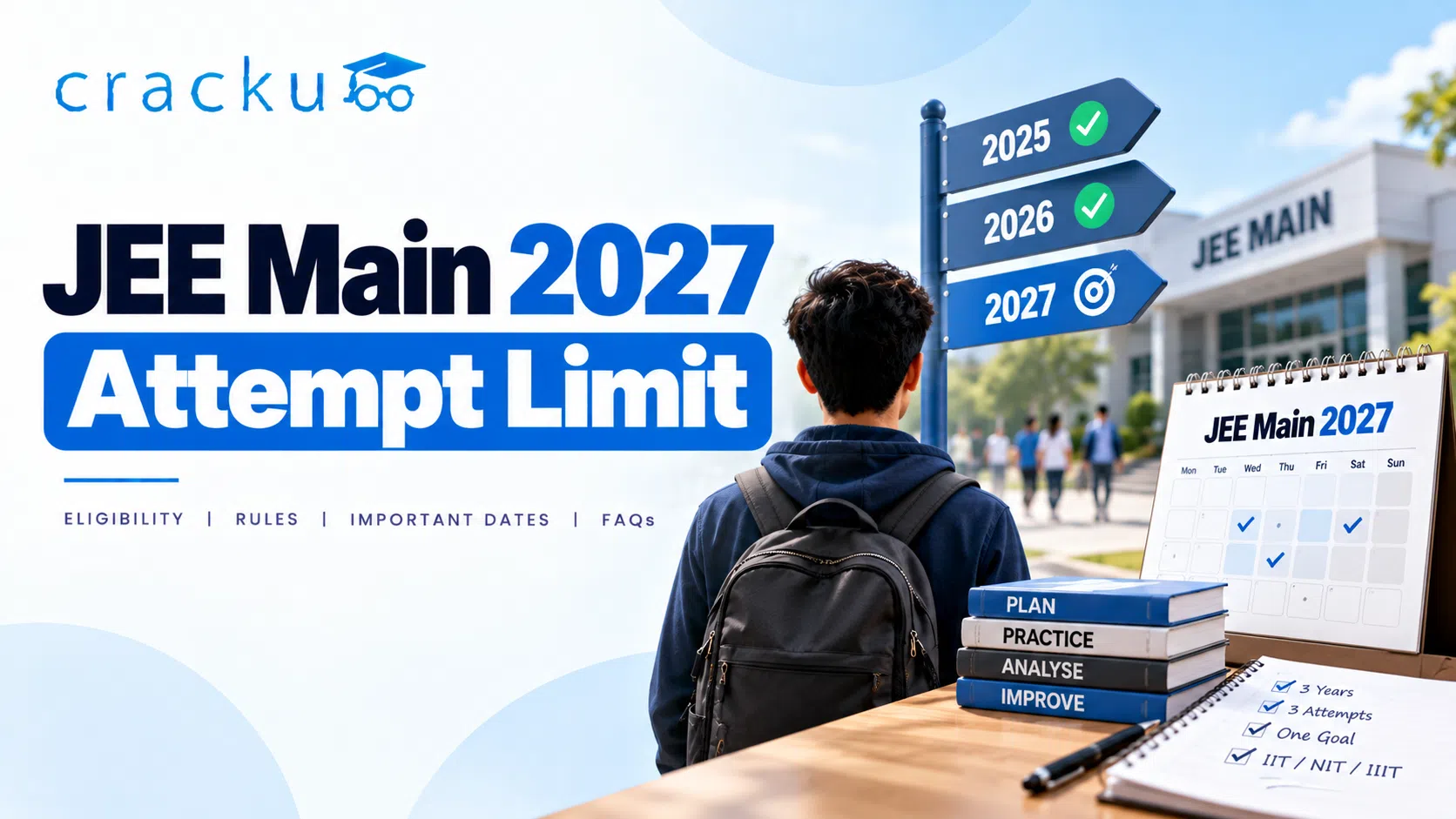 JEE Main 2027 Attempt Limit: Age, Criteria & Rules
