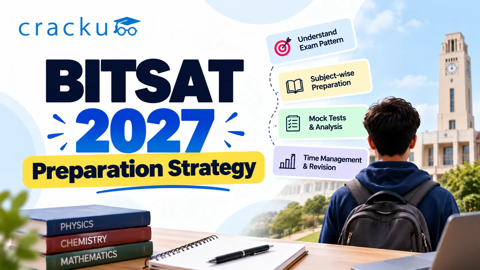 BITSAT 2027 Preparation Strategy: Syllabus, Books & Tips