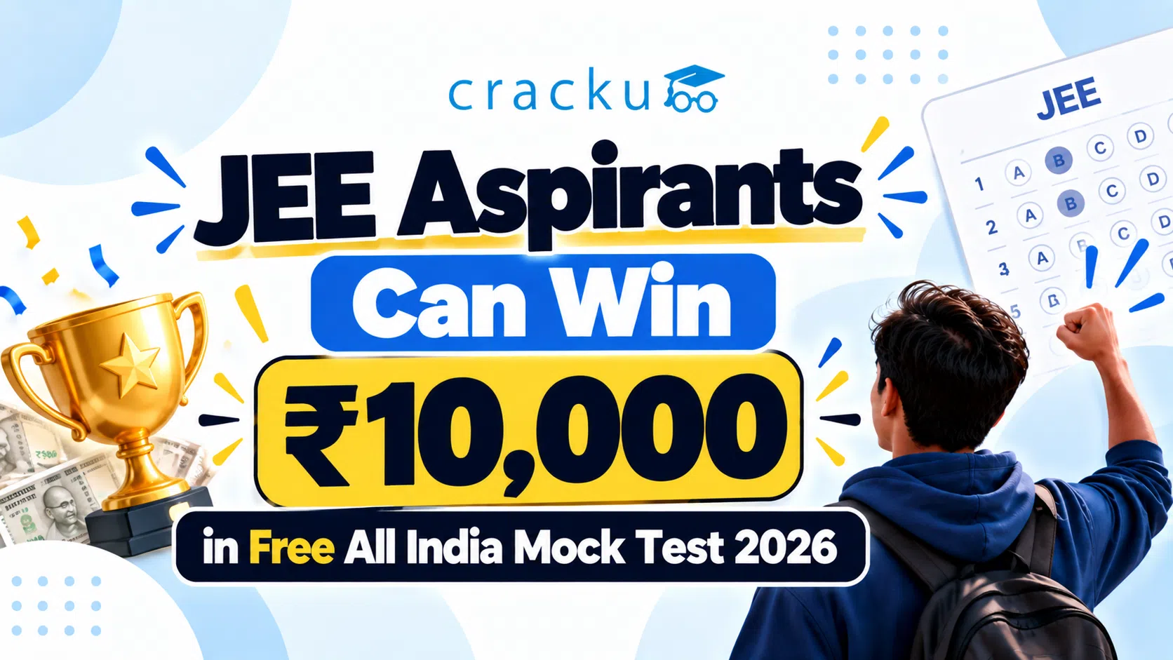 JEE Aspirants Can Win ₹10,000 in Free JEE Mock Challenge