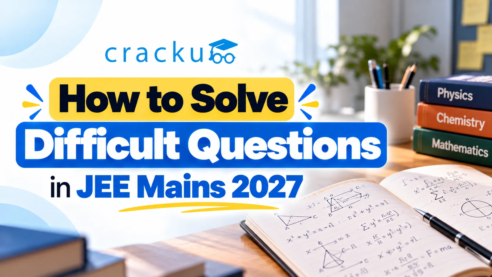 How to Solve Difficult Questions in JEE Mains 2027?