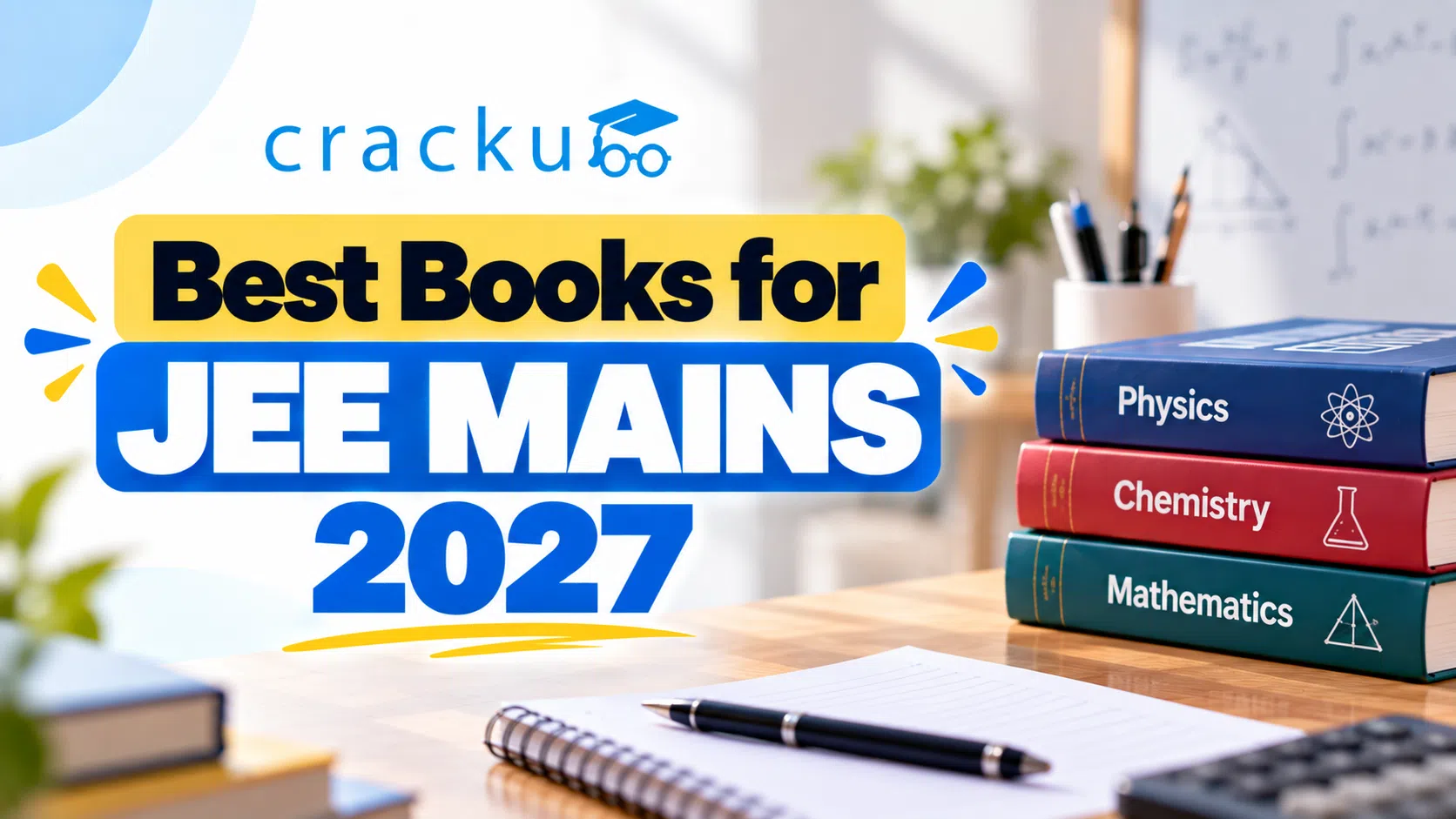 Best Books for JEE Main 2027: NCERT, PYQs & Revision Tips