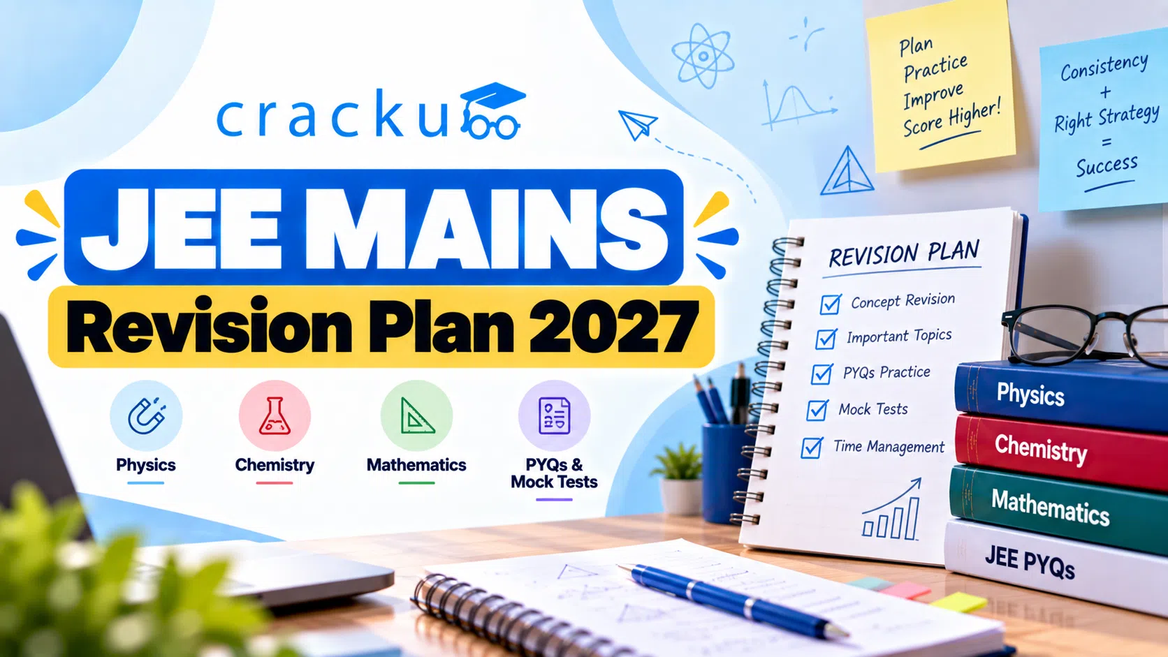 JEE Mains Revision Plan 2027: Timetable, Tips & Strategy