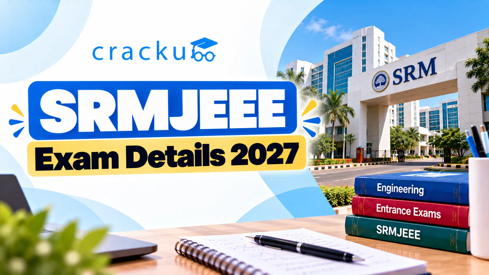SRMJEEE Exam Details 2027, Registration, Pattern & Syllabus