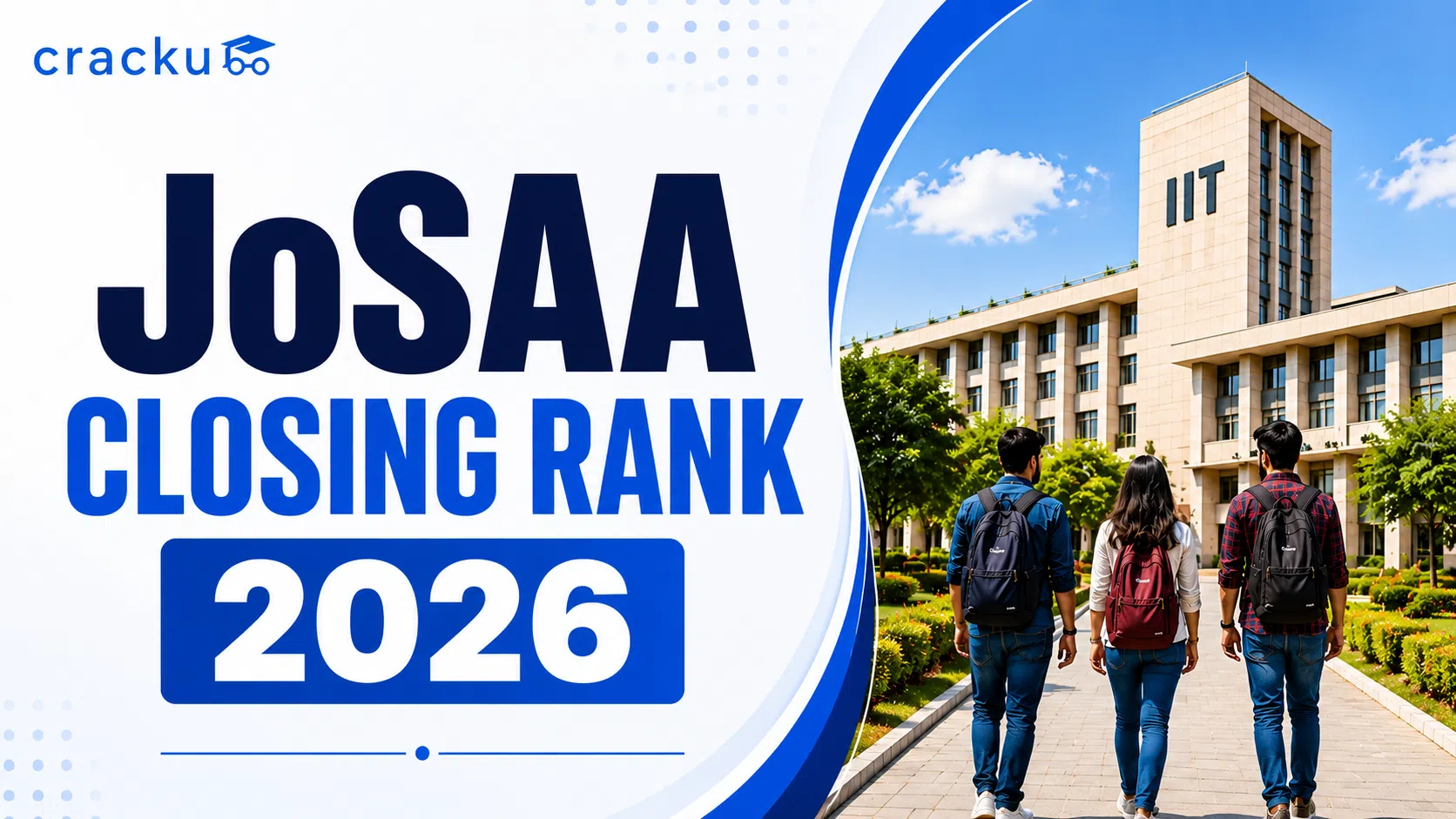 JoSAA Closing Rank 2026, College & Category Wise Cutoff