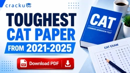Which Was the Toughest CAT Paper from 2021 to 2025?