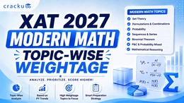XAT Modern Math Topic-Wise Weightage 2027, PYQ Analysis