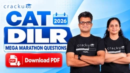CAT DILR Marathon Questions 2026 with Solutions PDF (Part 4)