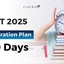 CAT 40 Days Preparation Plan 2025, Section-Wise Strategy