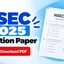 NSEC 2025 Question Paper PDF, Solutions and Exam Analysis