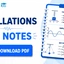 Oscillations JEE Notes PDF, Formulas, Practice Questions