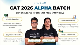 Cracku CAT 2026 Alpha Batch, Reviews, Features, Schedule