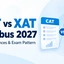 CAT vs XAT Syllabus 2027: Key Differences & Exam Pattern