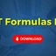 XAT Formulas PDF,  Download XAT Quant Important Formulas