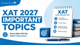 XAT Important Topics 2027, Section-wise Weightage with Analysis