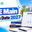 JEE Main Exam Date 2027: Check Session 1 & 2 Schedule