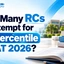 How Many RCs to Attempt for 99 Percentile in CAT 2026?
