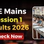 JEE Main Session 1 Results 2026 Live: Release Date, Direct Link