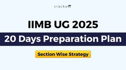 IIMB UG 20 Days Preparation Plan 2025, Section Wise Strategy