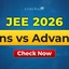 JEE Mains vs JEE Advanced, Exam Pattern, Eligibility & Syllabus