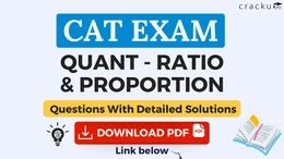 CAT Quant Ratio and Proportion Questions PDF