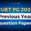 CUET PG Previous Year Question Papers PDF, Download Now