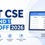 IIIT CSE Round 1 Cutoff 2026, JoSAA Opening & Closing Rank