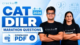 CAT DILR Marathon Questions 2026 with Solutions PDF (Part 2)