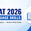 NMAT Language Skills Syllabus 2026, Important Topics