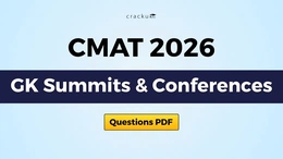Top CMAT GK Summits & Conferences Questions PDF (Part-2)
