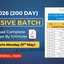 Cracku's CAT 2026 200-Day Intensive Batch, Reviews, Features