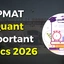 IPMAT Quant Important Topics 2026, Topic-Wise Weightage