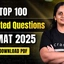 Download 100+ NMAT Expected Questions with PDF for 2025