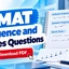 NMAT Sequence and Series Questions 2026 with Video Solutions