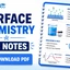 Surface Chemistry JEE Notes, Download PDF & Formulas