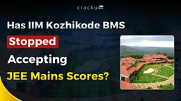 Has IIM Kozhikode BMS Stopped Accepting JEE Mains Scores?