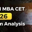MAH MBA CET 2026 Exam Analysis, Difficulty, Good Attempts