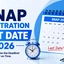 SNAP Registration Last Date 2026, Documents, Fees