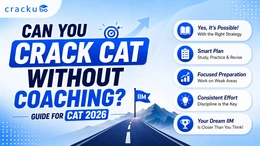 Can You Crack CAT Without Coaching? Guide for CAT 2026