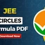 Circles Formulas for JEE 2027﻿, Check & Download PDF