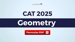Geometry Formulas For CAT, Download Free  PDF
