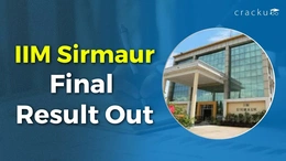 IIM Sirmaur Final Result 2026, Merit List, Waitlist Movement