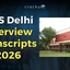 FMS Delhi Interview Transcripts 2026, Experience, How To Prepare